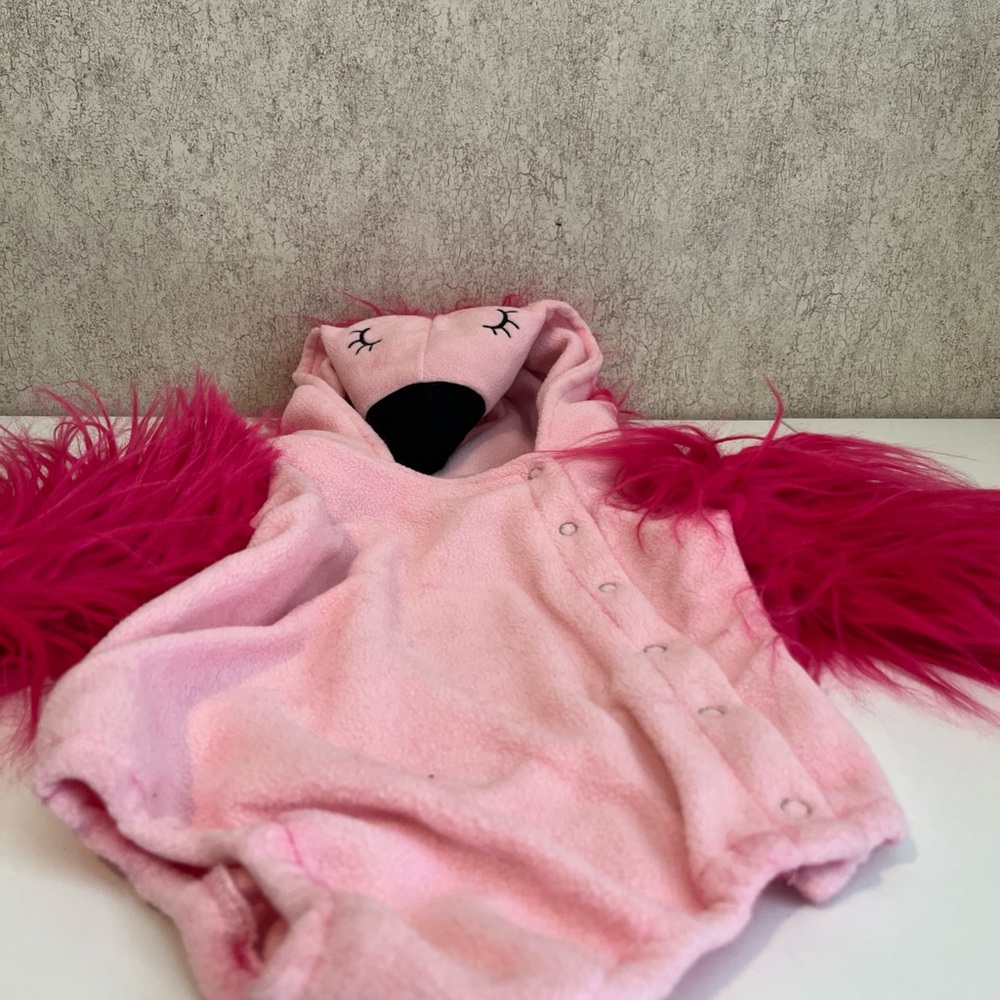 Pink Flamingo Costume for Kids 12-24 months - Picture 6 of 10
